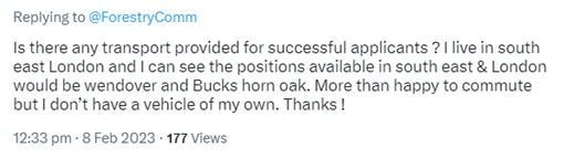 Is there any transport provided for successful applicants ? I live in south east London and I can see the positions available in south east & London would be wendover and Bucks horn oak. More than happy to commute but I don’t have a vehicle of my own. Thanks !