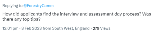 How did applicants find the interview and assessment day process? Was there any top tips?